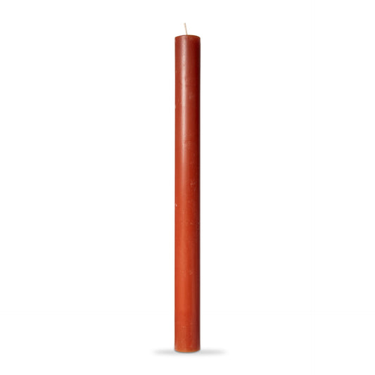 10" Straight Candle Burn Sienna