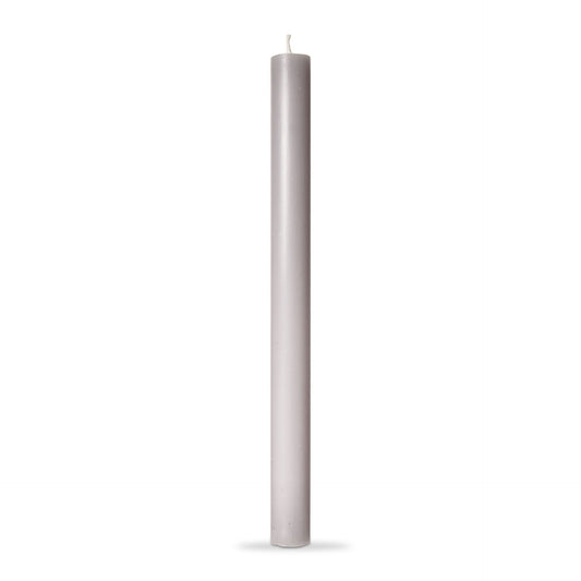 10" Straight Candle Gray