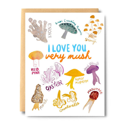 I Love You Very Mush Card