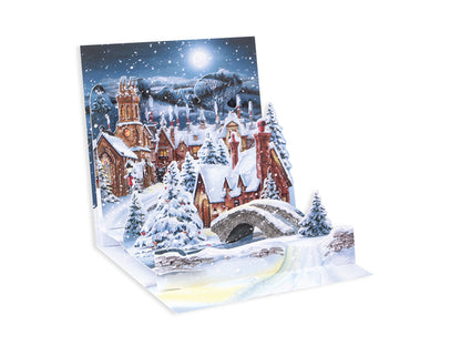 Pop Up Midnight Village Card