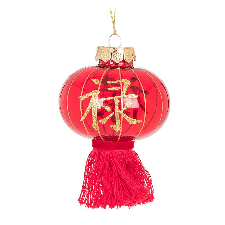 Lantern w/Tassel Ornament