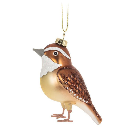 Brown Sparrow Ornament