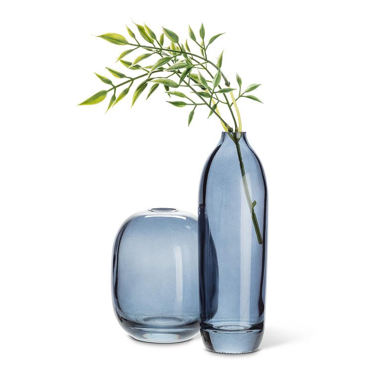 Tall Bud Vase Dark Blue