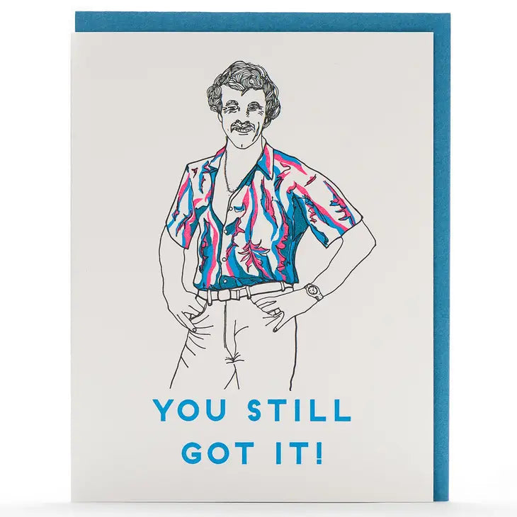 You Still Got It Guy Throwback Card