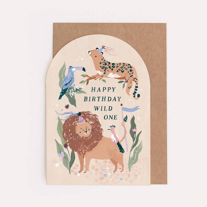 Wild One Birthday Cards