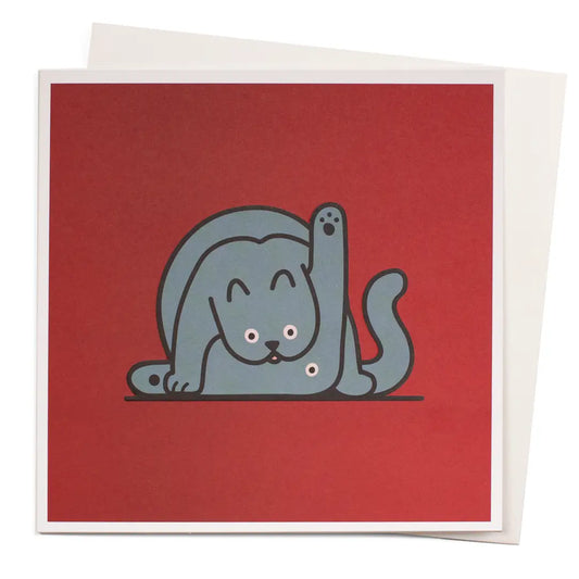 Cat Bum Card