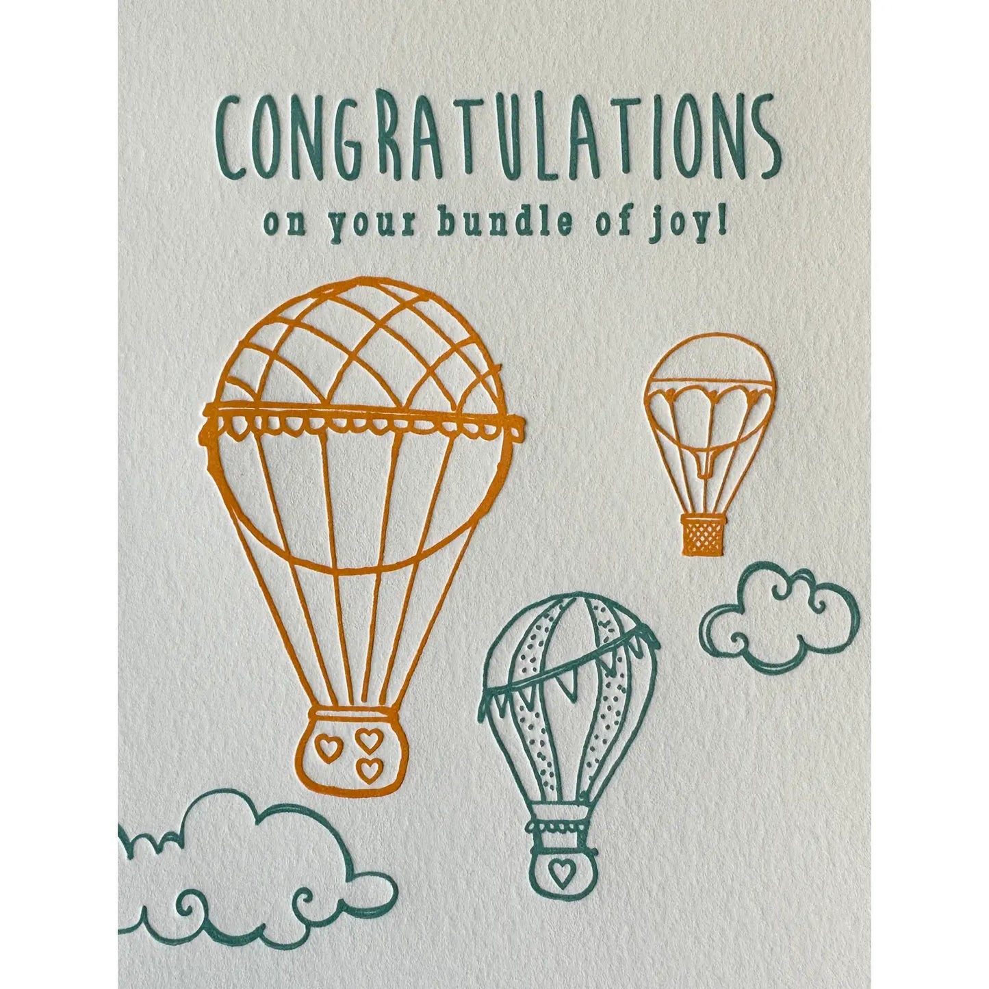 Balloon Bundle of Joy Card