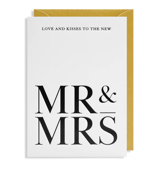 The New Mr & Mrs Card