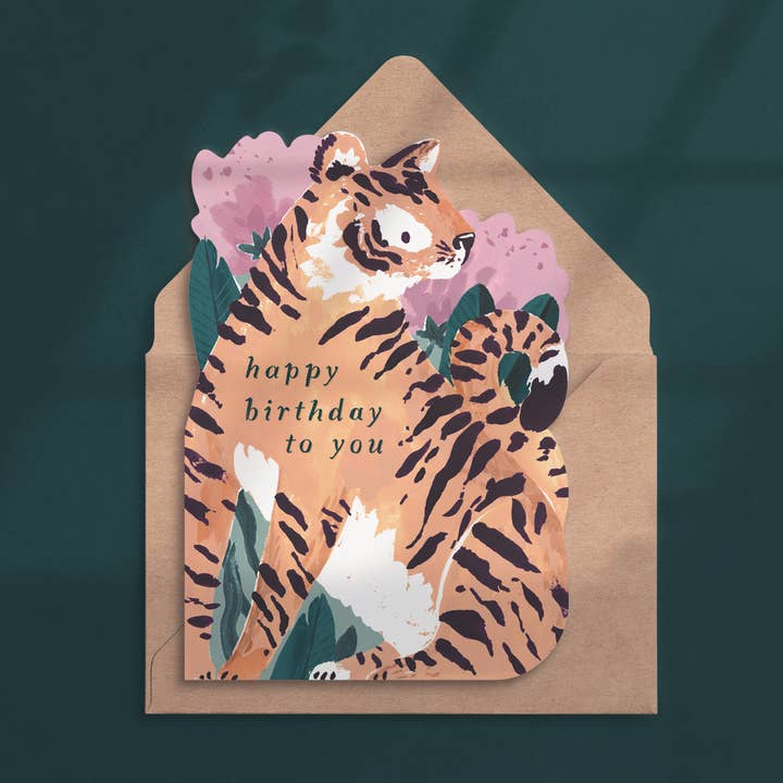 Tiger Birthday Cards