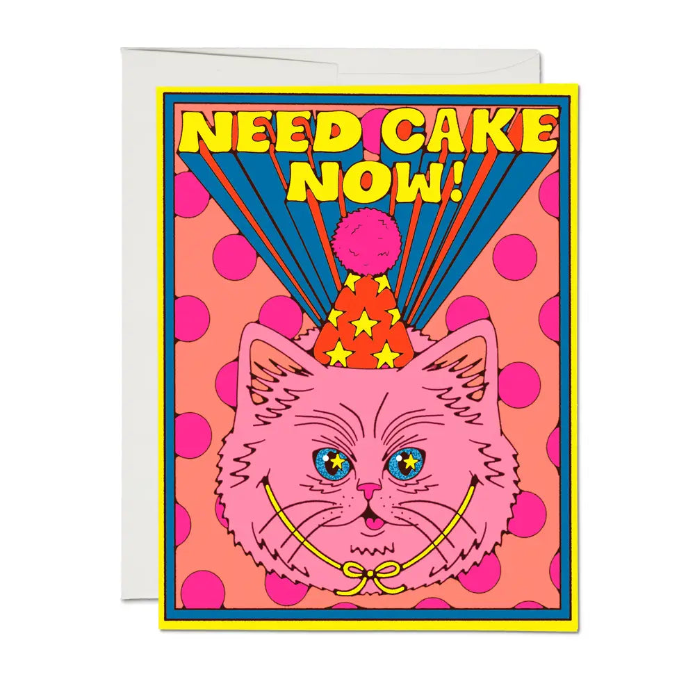 Need Cake Birthday Card