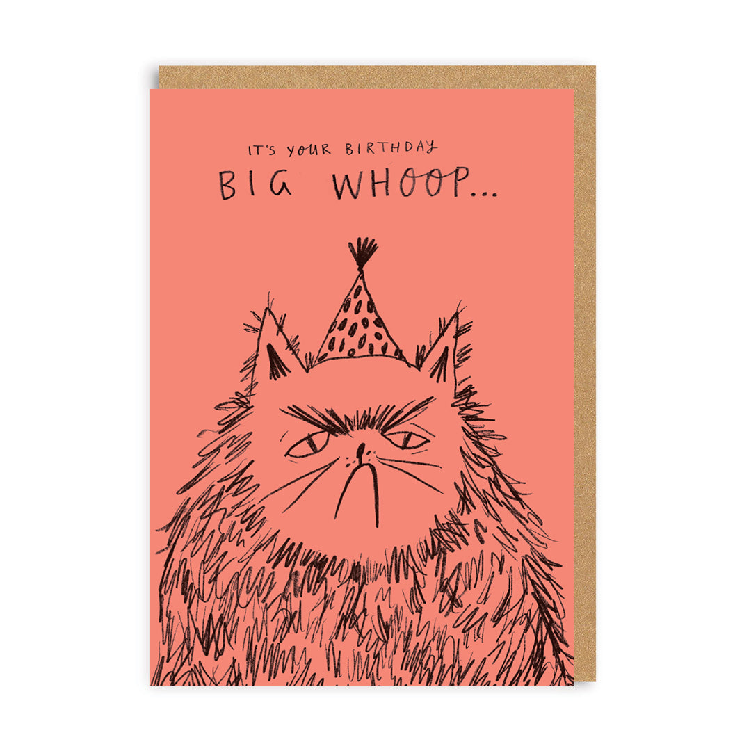 Big Whoop Grumpy Cat Card