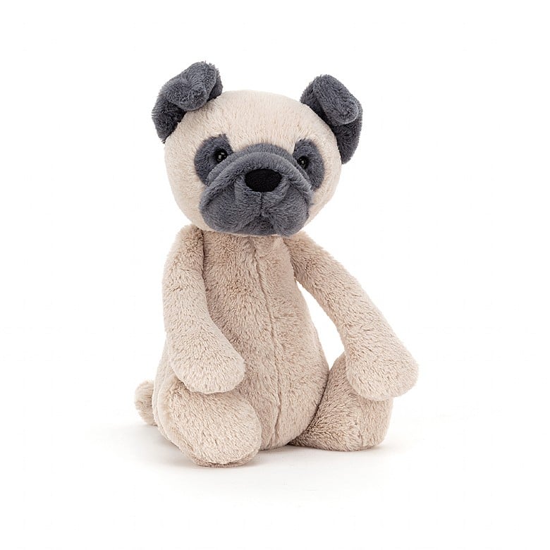 Bashful Pug Plush Toy