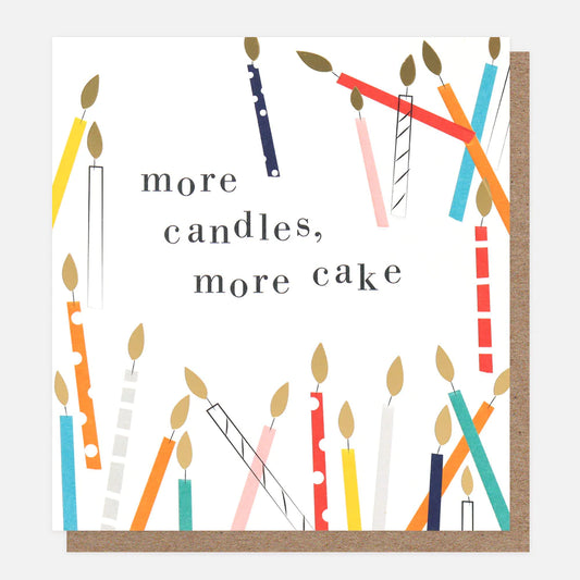 More Candles Cake Card