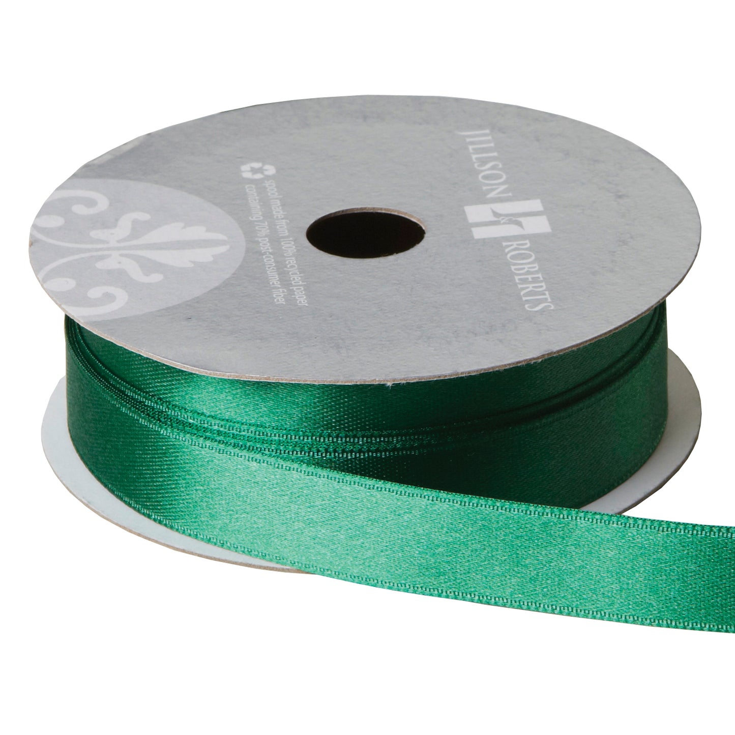 Fancy Satin Ribbon 5/8" Hunter Green