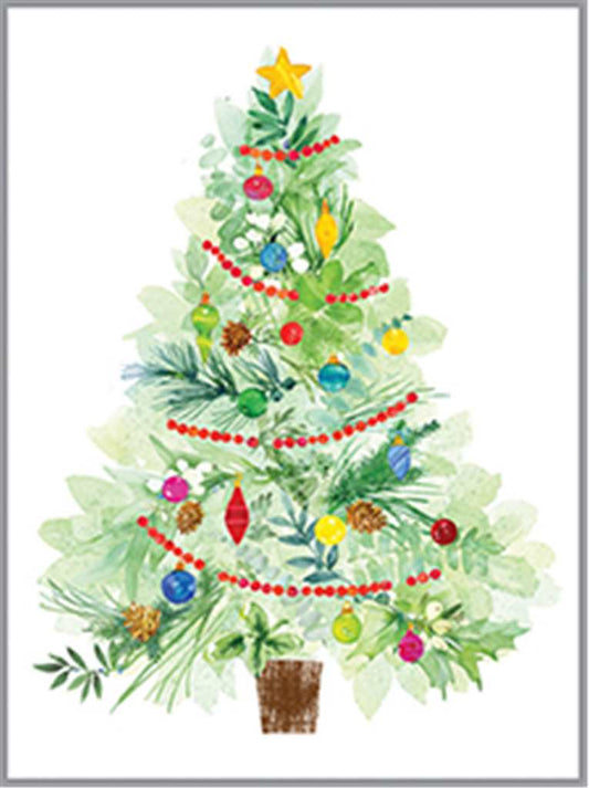 Christmas Tree Gift Enclosures Card