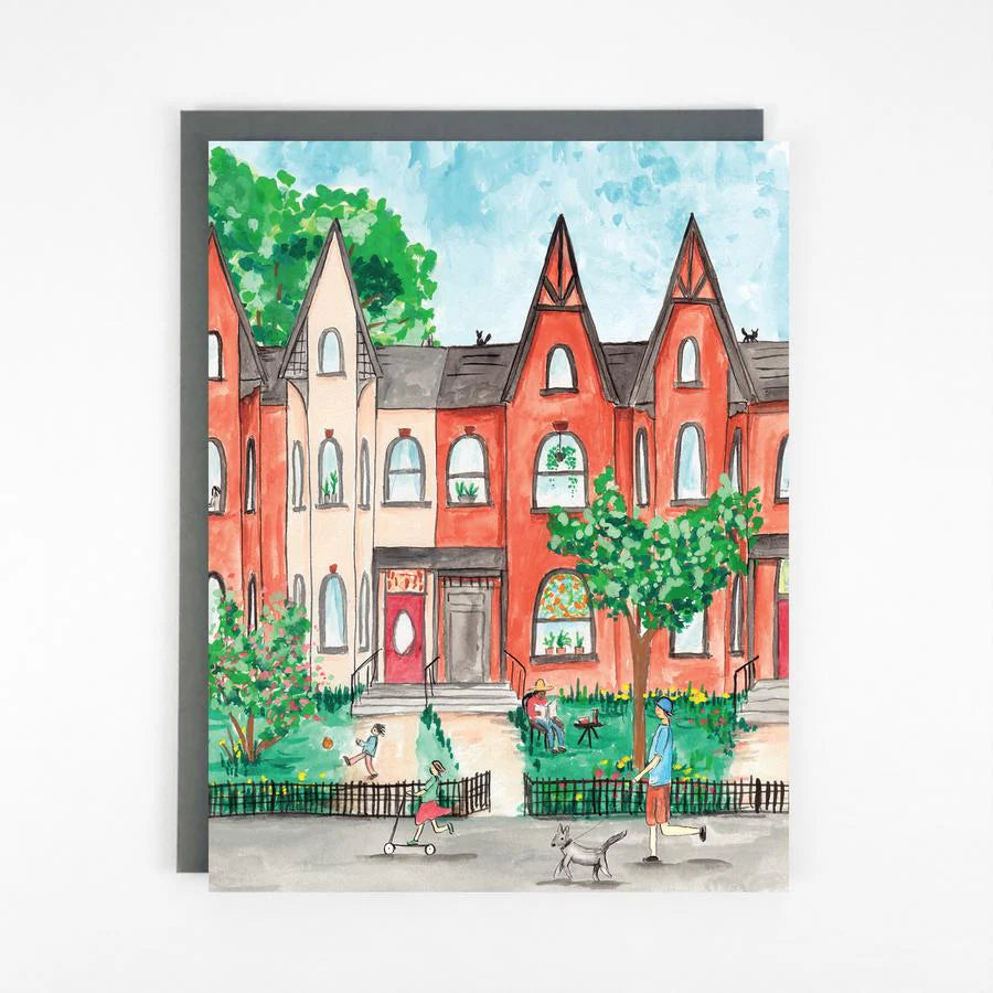 Toronto Cabbagetown Card