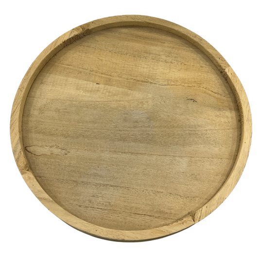 Wood Tray Round