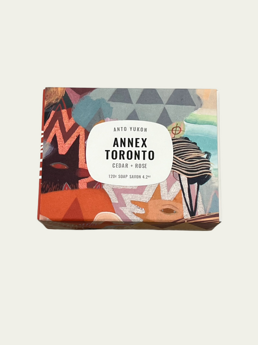 Annex Toronto Cedar + Rose Bar Soap