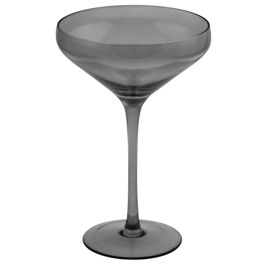 Mid Century Martini Coupe Gray Ombre