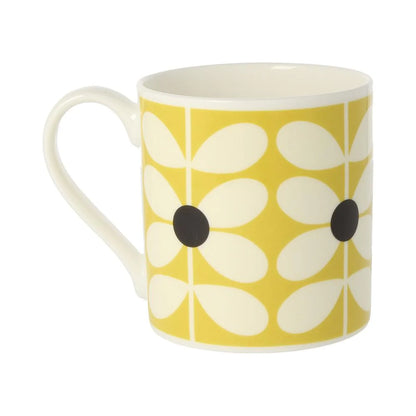 Sixties Stem Ochre Mug