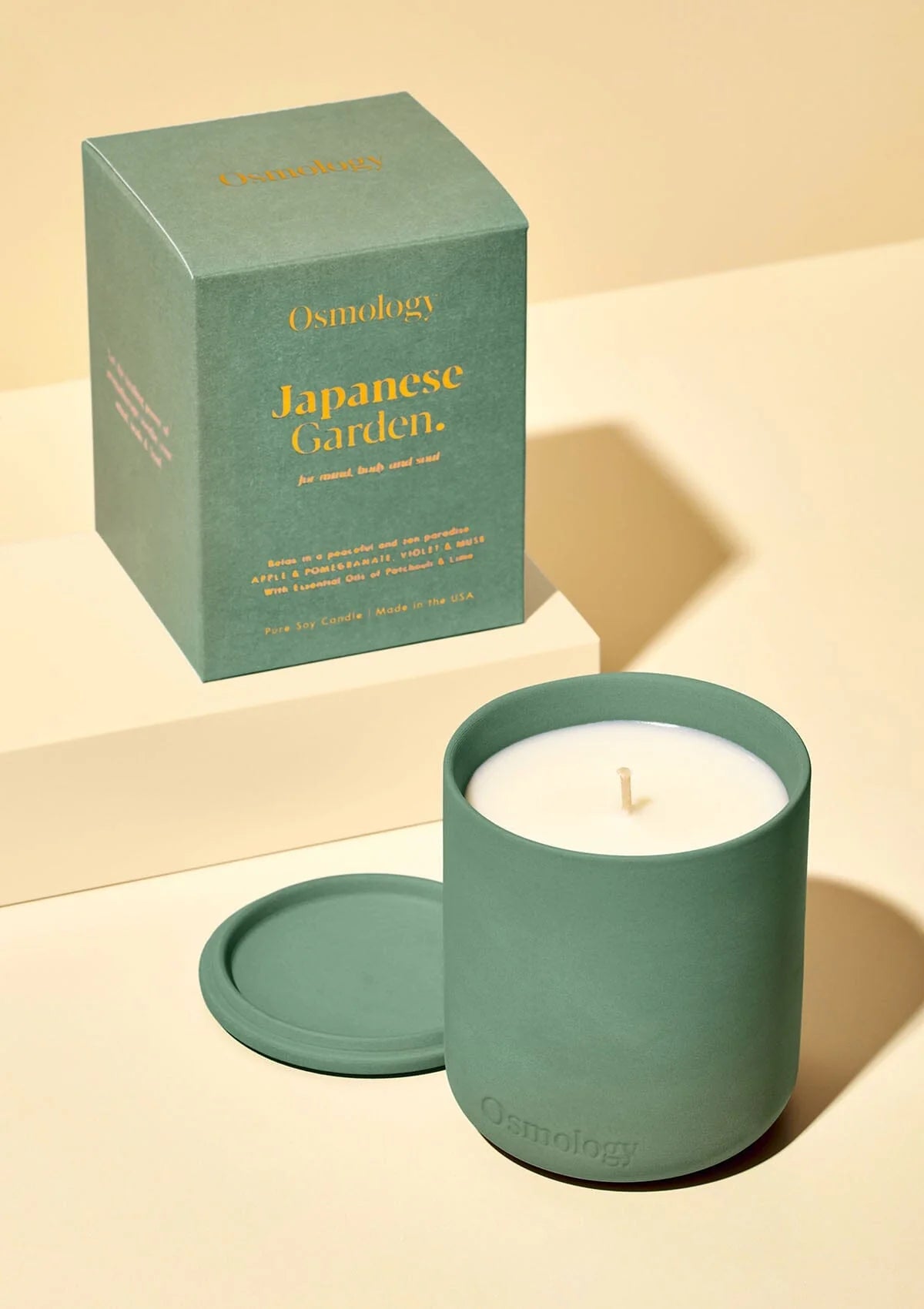 Japanese Garden Scented Candle - Apple Pomegranate and Musk