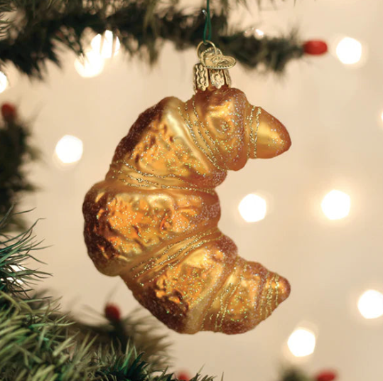 Croissant Ornament