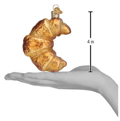 Croissant Ornament