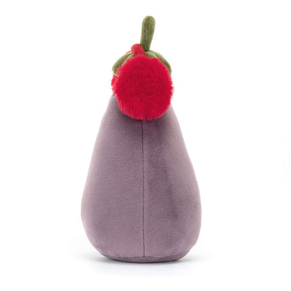 Toastie Vivacious Red Eggplant Plush Toy