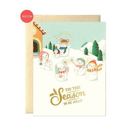 Snowman Family Card