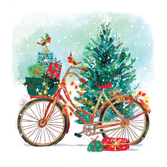 Christmas Bike Boxed Holiday Cards