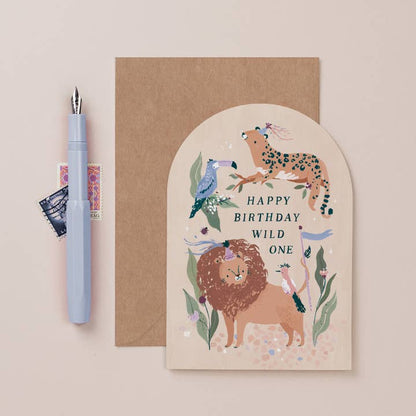 Wild One Birthday Cards