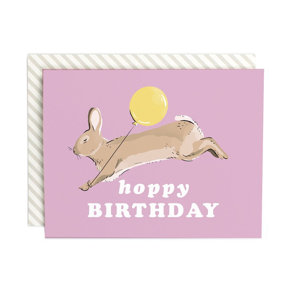 Hoppy Birthday Card