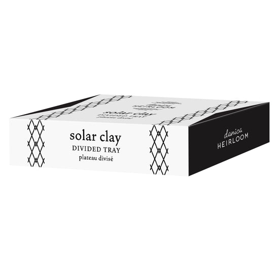 Divided Tray Solar Clay