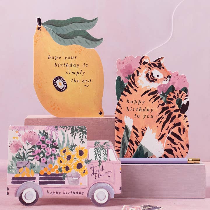 Tiger Birthday Cards