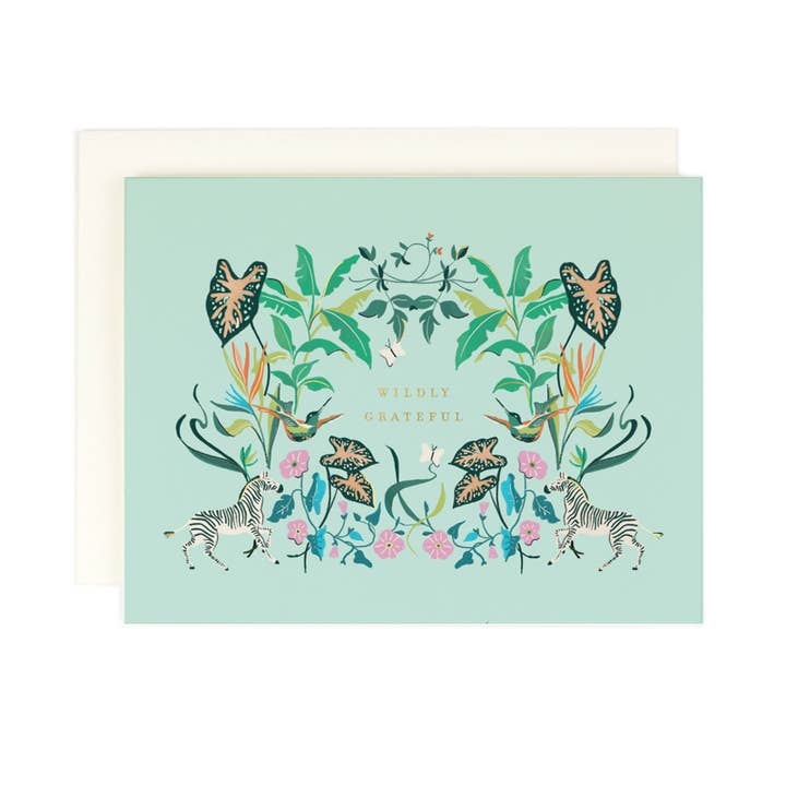 Wildly Grateful Card