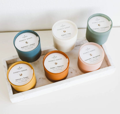 Dignity Series Soy Candle Oakmoss + Amber