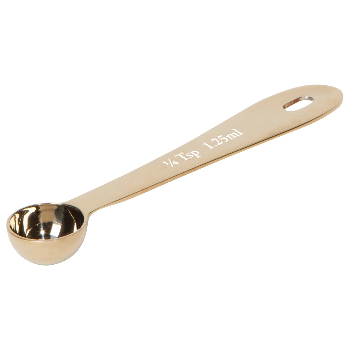 Gold Measuring Spoons Set of 4