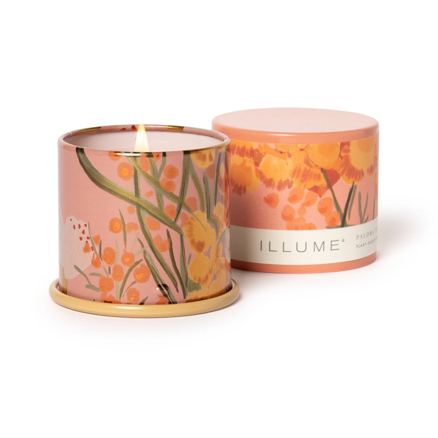 Paloma Petal Demi Vanity Tin Candle