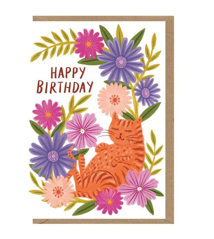 Birthday Cat Card