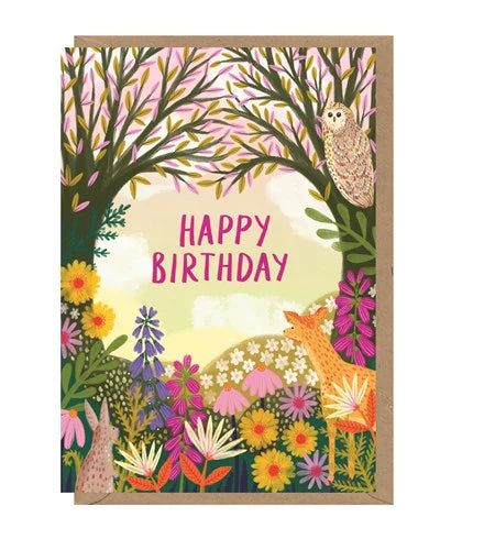 Birthday Forest Card