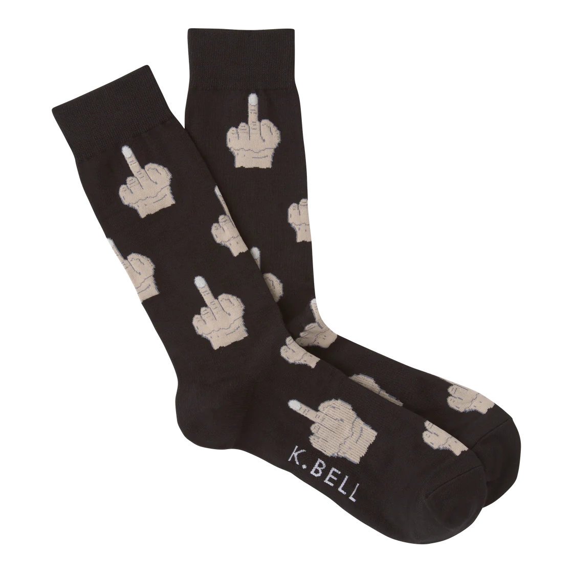 Middle Finger Men's Crew Socks