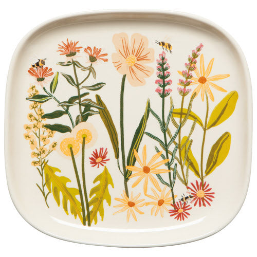 Bees & Blooms Shaped Dish