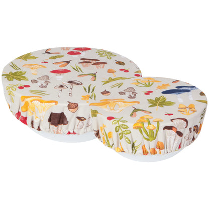 Field Mushrooms Bowl Covers Set