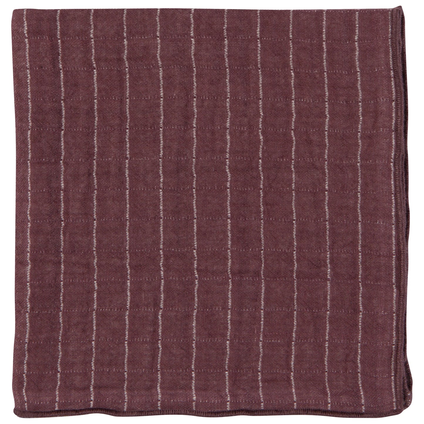 Ash Plum Double Weave Napkins Set of 4