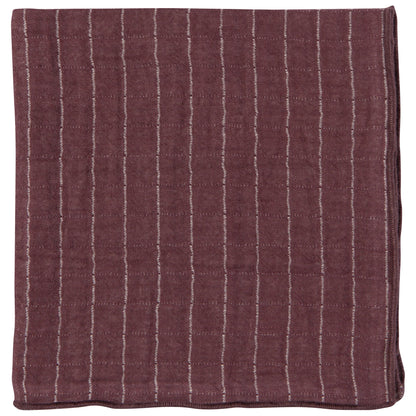 Ash Plum Double Weave Napkins Set of 4