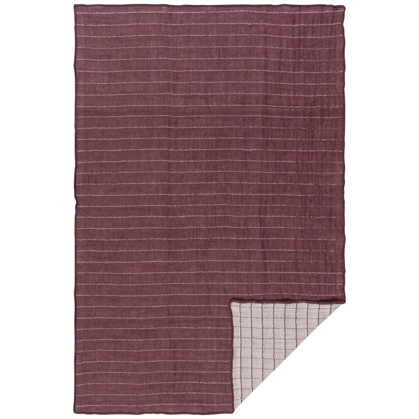 Ash Plum Double Gauze Dishtowels Set of 2