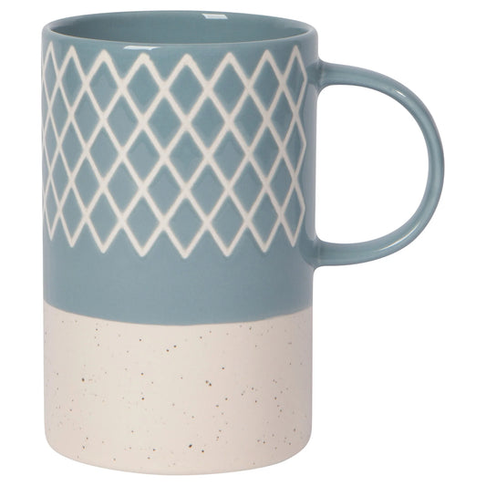 Etch Slate Blue Mug