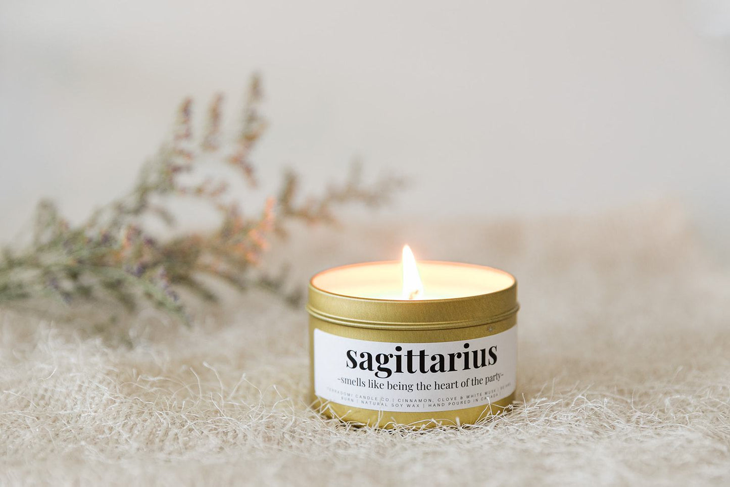 Sagittarius Candle