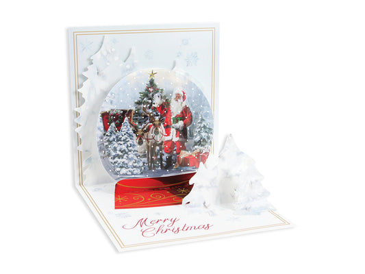 Pop Up Snow Globe Card