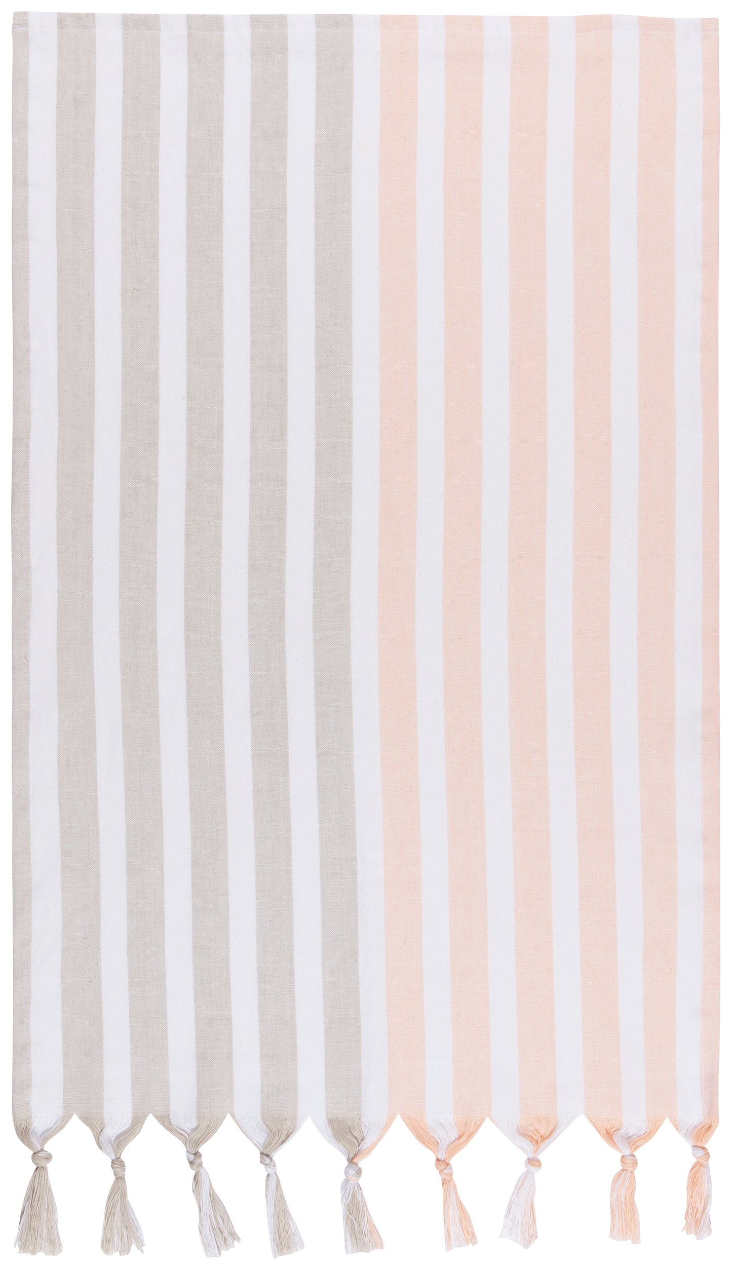 Caban Stripe Dove Gray / Nectar Tea Towel